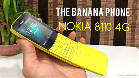 Nokia 8110 4g Unboxing And First Look The Banana Phone Youtube