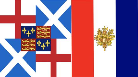 Flag Of Franco British Union Sort Of In The Style Of Austria Hungary
