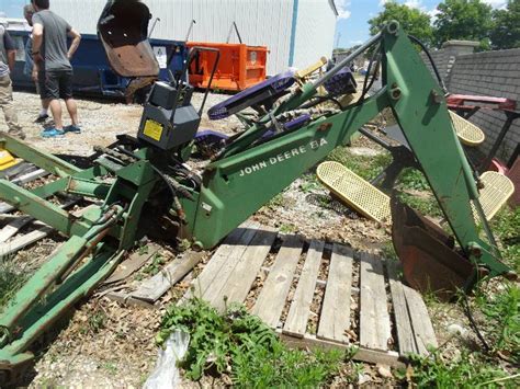 John Deere 8a Backhoe Attachment Working When Used Last Derby