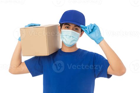 Asian Delivery Man Png File 8476265 Png
