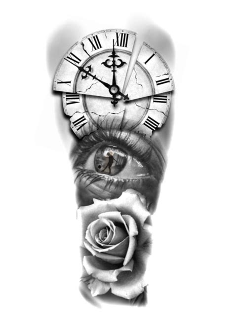 225 Clock Tattoos Ideas And Designs 2022 Tattoosboygirl Clock Face