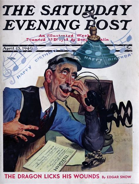 The Saturday Evening Post April 13 1940 At Wolfgangs