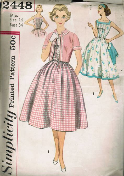 Simplicity 2448 | Vintage Sewing Patterns | FANDOM powered by Wikia