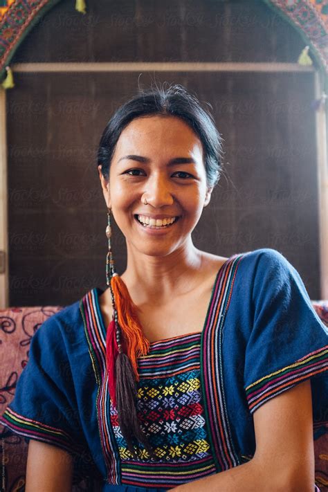 Serene Smile Of A Beautiful Thai Woman By Stocksy Contributor