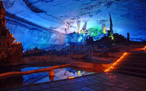 Seven Star Cave Guilin In Guangxi Province China Editorial Image