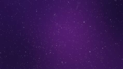 A Cartoon Style Midnight Purple Sky With Stars Stock Footage Video