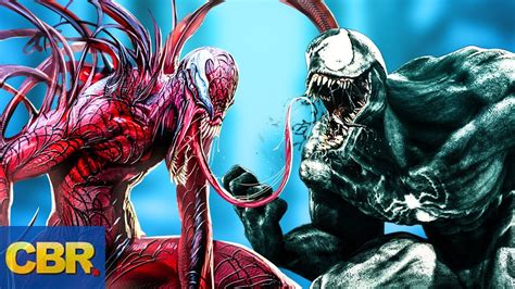 Marvel Comics Superhero Venom Spiderman Classic Fighting Scene Anime