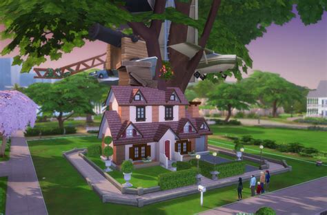 Built Knd Treehouse In The Sims 4 Rfusionfall