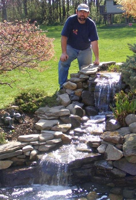 How To Build A Backyard Waterfall Tips For Building Ponds In Your