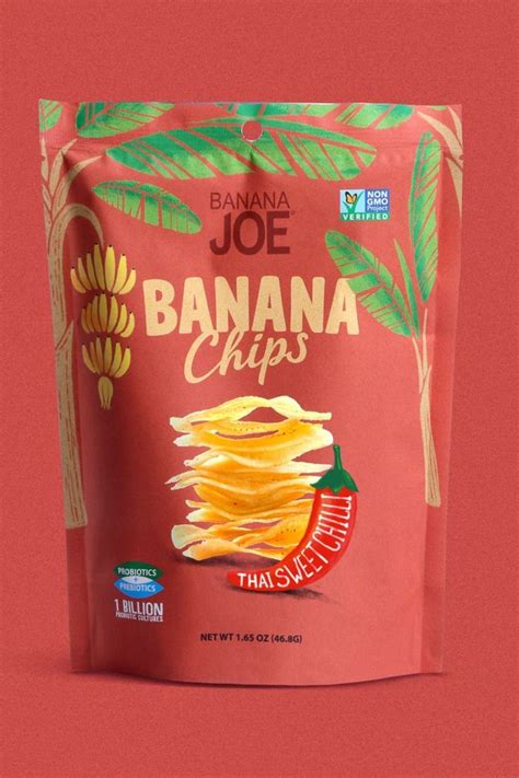 Premium Banana Chips Packaging Design Amazing Banana Chips Packaging Design Packaging Design