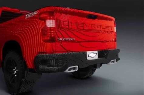 Chevrolet Reveals Life Size Lego Silverado Pickup Truck Suv Talk