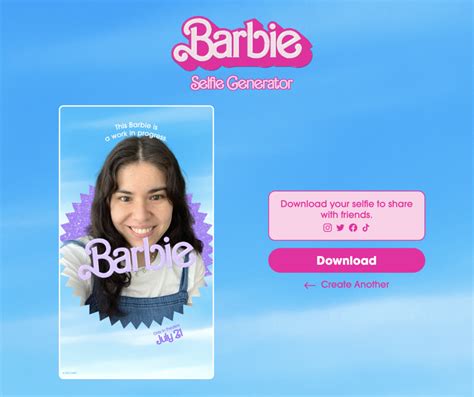 The Barbie Selfie Generator Makes Life In Plastic Look Fantastic Here S How To Use It