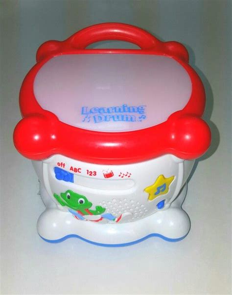 Leap Frog Learning Drum 1 2 3 A B C Educationalmusical Interactive