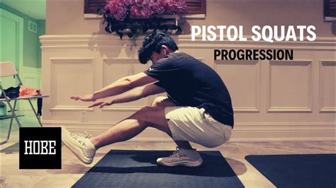 Get Your First Pistol Squat Pistol Squat Progression Youtube