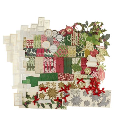 Craft a card with a difference with decoupage or 3d cardmaking kits, or browse stunning collections from the likes of hunkydory, debbi moore, hobby house and kanban. Anna Griffin 45 Traditional Christmas Card Kit & Storage ...