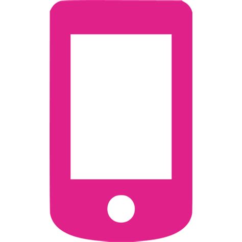 Barbie Pink Mobile Phone 8 Icon Free Barbie Pink Mobile Phone Icons