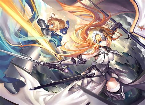 Anime Girl Sword Fight