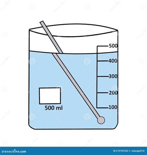 Beaker With Water Vector Illustration 4699102