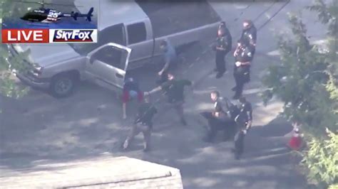Televised Police Chase Ends With Officers Beating Suspect Huffpost