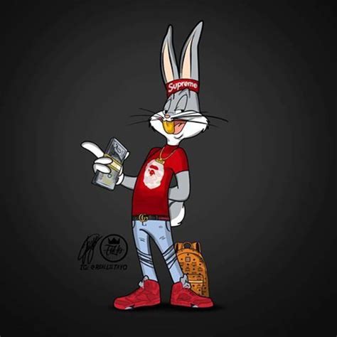 Gangster Bugs Bunny Wallpaper