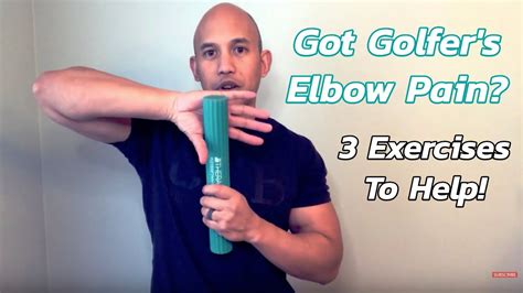 Golfers Elbow Fix 3 Exercises Youtube