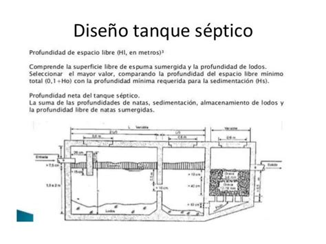 Diseño De Tanque Séptico