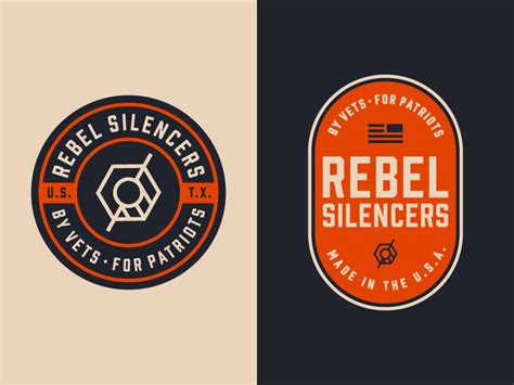 Rebel Silencers Badges By Case Morton On Dribbble