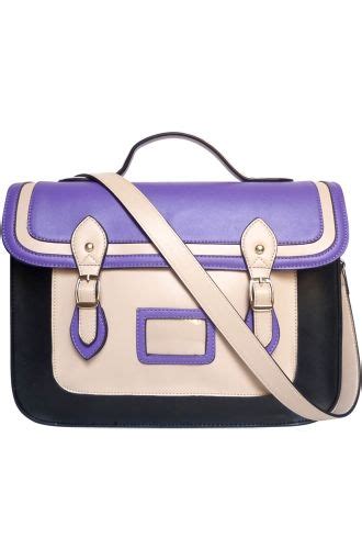 Purple Neon Trimmed Satchel £3399 Uk