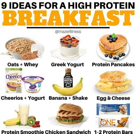 Protein foods that are low in fat are inherently lower in calories. Pin by dress on meal prep | Food, High protein breakfast ...
