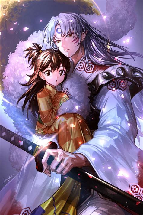 Sesshomaru And Rin Inuyasha Credit To The Artist On Twitter