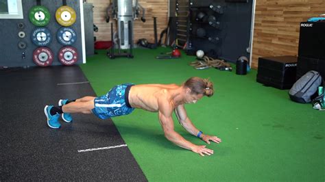 Elbow Plank Press Up Youtube