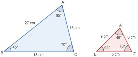 Semelhança De Triângulos Teorema Casos Exemplos Mundo Educação