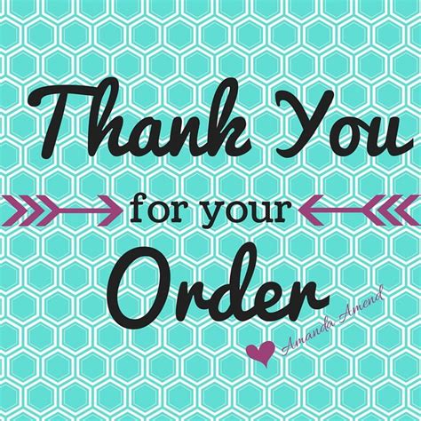 I really appreciate every order big or small. Thank You for your Order! I appreciate You ! | Thirty one ...