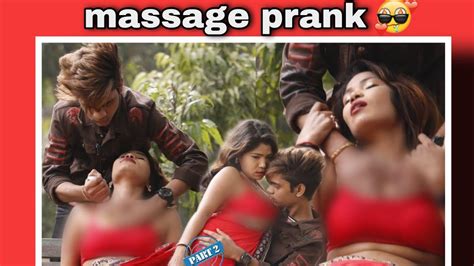 Massage Prank On Bhabhi Part 2🤤 Massage Prank Expose Roast Prank Star Roaster Master