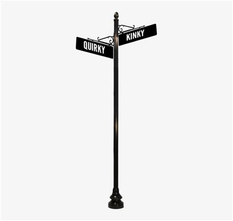 Bronwynlampostwebsite Street Sign With Pole 289x700 Png Download