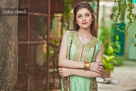 Zahra Ahmed Luxury Essence Collection Party Wear 2015 16