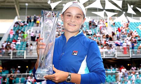 Последние твиты от ash barty (@ashbarty). Proud Barty claims maiden Miami Open title with win over Pliskova - GulfToday