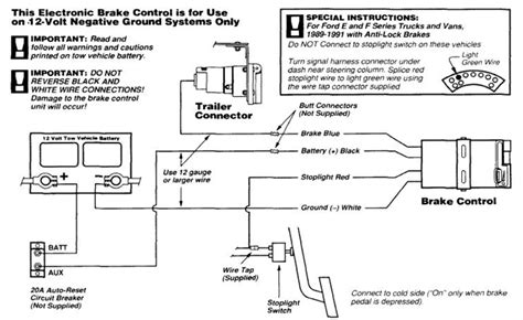 One light in the kit will typically contain a clear plastic section on one side for this purpose. Trailer Brake Control Wiring Diagram