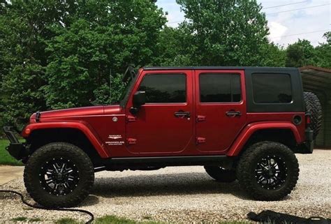 Pin By Colby Bellavance On Jeeps Red Jeep Dream Cars Jeep Red Jeep