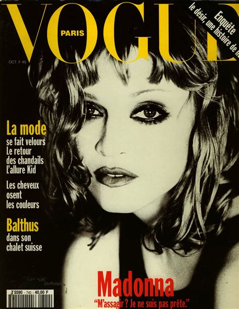 Pud Whackers Madonna Scrapbook Paris Vogue October 1993