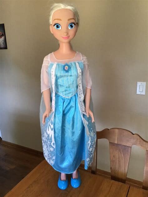 Disneys Frozen Elsa 38 My Size Giant Dolljakks Pacific Ebay