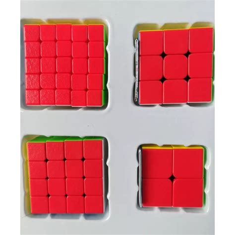Комплект магически кубове Shengshou Gem 2x2 3x3 4x4 5x5