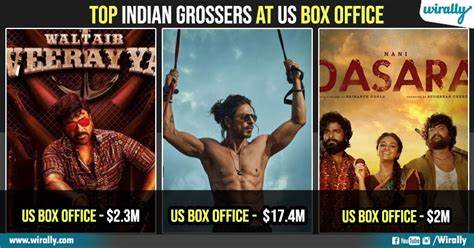 Pathaan To Viduthalai 2023 Highest Grossing Indian Movies At Us Box Office
