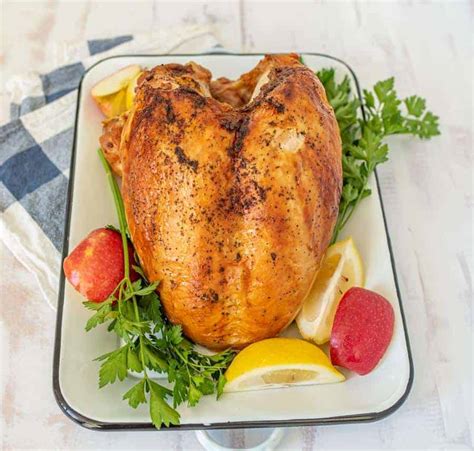 Simple and Juicy Oven Roasted Turkey Breast — Bless this Mess