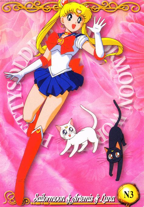Bishoujo Senshi Sailor Moon Artemis Luna Sailor Moon Minitokyo