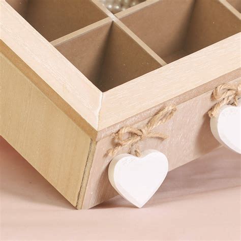 Wooden Heart Personalised Jewellery Box By Dibor Notonthehighstreet Com