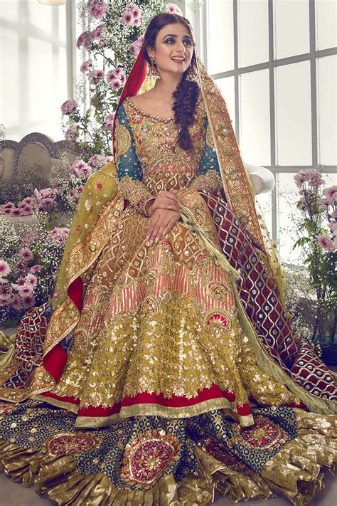 Buy Indian Bridal Wear Designer Dresses Online Nameera By Farooq