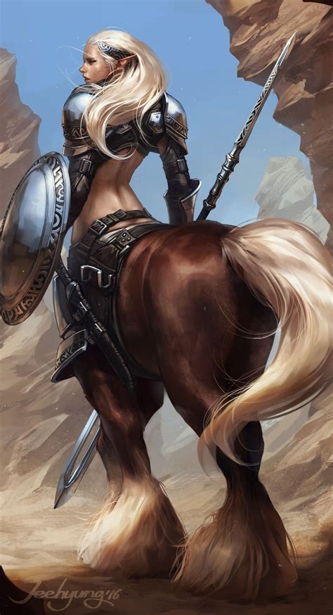 Gwendolyn Redstone Centaur Fighter And Lead Councilor Of Briar Wife Of Launral Redstone