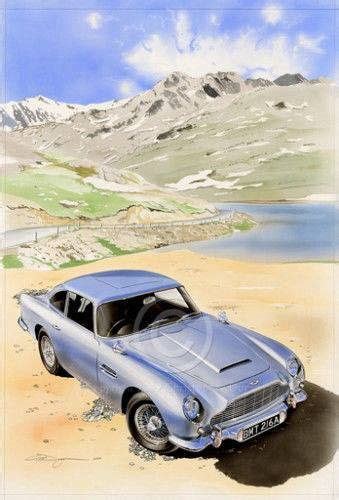 Aston Martin Artwork Collection And History From Chris Dugan Aston