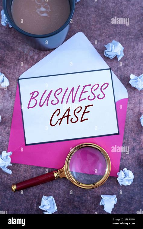 Text Caption Presenting Business Case Business Showcase Proposition